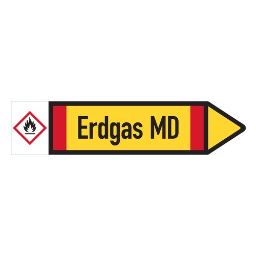 Rohrleitungskennz erdgas md - rohrleitungskennz.,