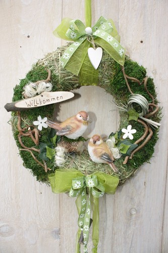 Türkranz vogel frühling - türkranz,