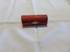 Lippenstiftetui Aufbewahrung einzeln mit Spiegel / sehr alt