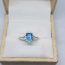 14k Echt Weißgold Natürlich