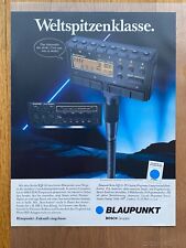 Blaupunkt Autoradio Berlin IQR 83 Oldtimer 1984 Vintage Werbung Reklame
