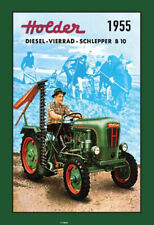 Blechschild 20x30 Holder B 10 Diesel Traktor Schlepper Trecker Sammler Geschenk