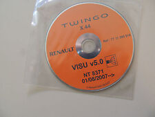 Renault TWINGO X44 ab 01.08.2007 Werkstatthandbuch Elektrik Schaltpläne