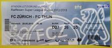 Zürich Do 29 Mai 2013 Ticket