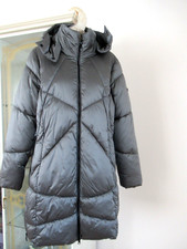 Sehr hochwertiger warmer Mantel von OLSEN gr.38 Grau 3M THINSULATE Polyester=NEU