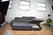 Ledersofa Leno 2.0 Schlafsofa