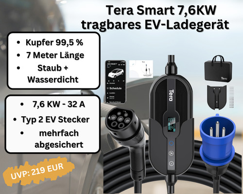 Tera smart mobile wallbox - smart,