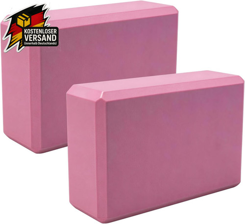 Yoga block 2er - block, hochdichter