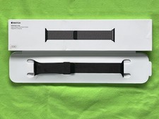 Original Apple Watch Milanaise Armband - schwarz