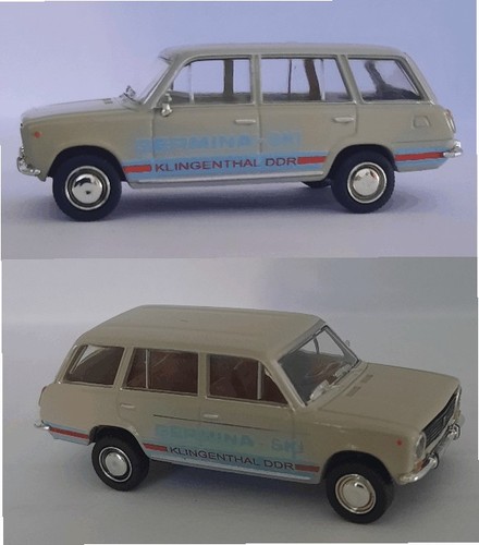 Decals für ein lada germina - für,