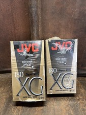 4x JVC 180 Super VHS XG Kasetten Neu OVP
