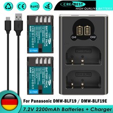 2× DMW-BLF19 Akku +