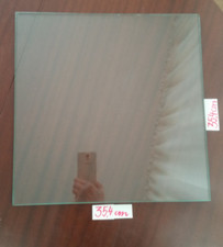 2x Glasplatte 35,4 x 35,4cm x 8 mm Glasscheibe Glasboden Klarglas geschliffen Ka