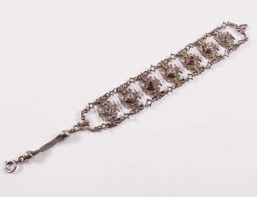 Armband silber mit hiddensee - silber,