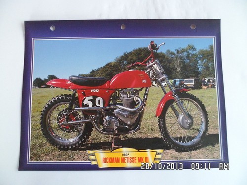 Motorradkarte rickman metisse - motorradkarte,