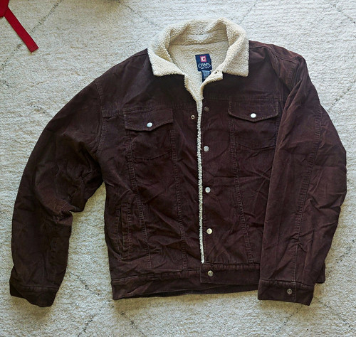 Chaps herren truckerjacke cord - truckerjacke,