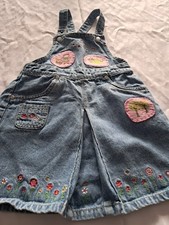 H&M-Jeans- Trägerrock-