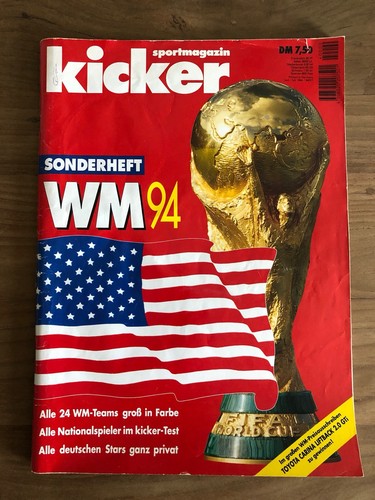 Kicker sonderheft fußball - kicker, fußball-wm