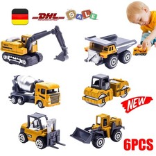 6stk baustellen fahrzeuge - 6stk,