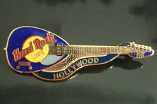 HRC Hard Rock Cafe Hollywood Purple Brian Jones Vox Guitar