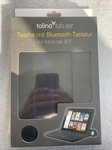 Tasche mit bluetooth tastatur - mit, bluetooth-tastatur