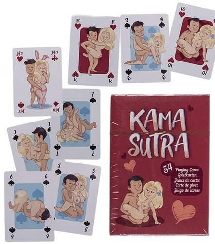 Kartenspiel kamasutra comic - kartenspiel,