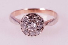 antique 1.17ct. Diamond ring