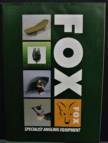 Fox vintage angelkatalog - fox,