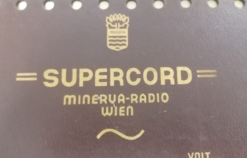 Röhrenradio rückwand minerva - röhrenradio,