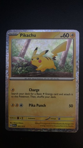 Pikachu 002 015 mcdonalds - 002/015,