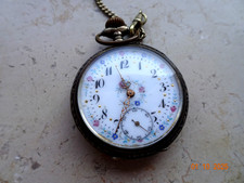 cylindre 10 rubins uhr taschenuhr antik