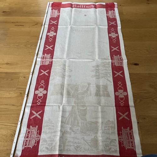 Altes mangel rolltuch leinen - altes, mangel/rolltuch,