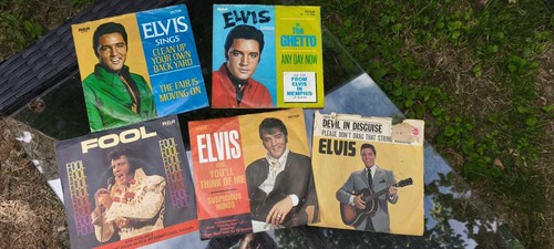 Elvis presley vinyl single - presley,
