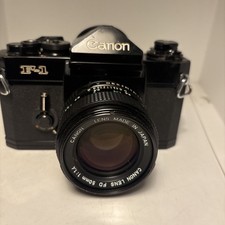 Canon F-1 mit Lichtstarkes