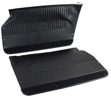 Corvette C2 Door Panels Black