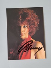 Autogrammkarte mit
