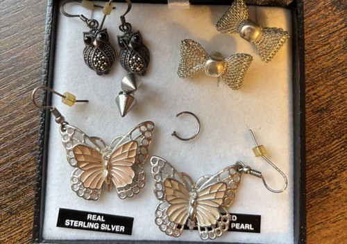 Ohrringe schmuck set eulen - schmuck,