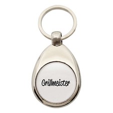 Schlüsselanhänger Grillmeister BBQ Geschenkidee Grillmeister Geschenk Präsent Mi