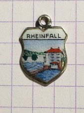 Wappen für Bettelarmband - Rheinfall - Silber - 800 SP -  ( 2 - 21 )