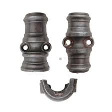 Antik Fenster Basküle Riegel Kloben alt Stange 16mm halbrund