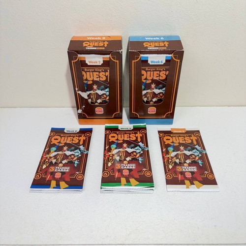 Burger king quest - burger, card