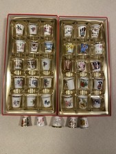 Fingerhut-Sammlung / 35 Stück  /  alle aus England