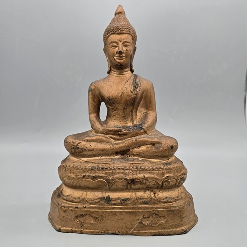 Antiker buddha bronze thailand - buddha,