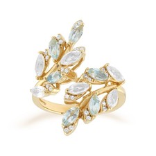 Himmelblau Weißer Topas