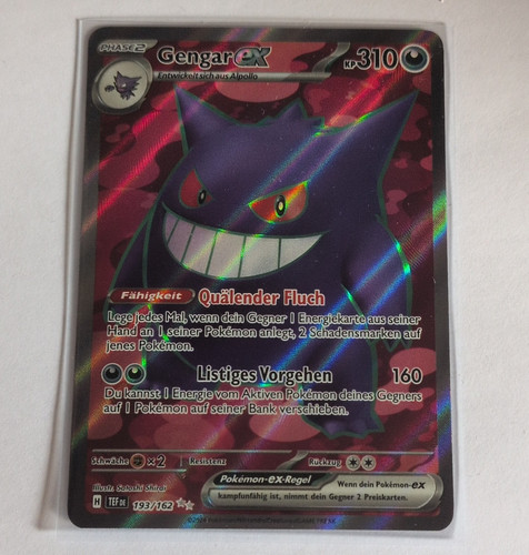 Pokémon tcg gengar 193 162 - gengar, ex