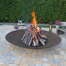 XXL Cortenstahl Feuerschale Ø