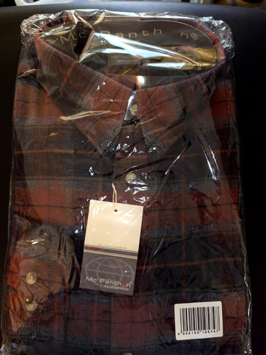 Panthon herren flanell hemd - herren,