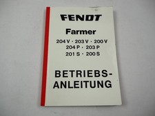 Fendt Farmer 200 201 203 204 S