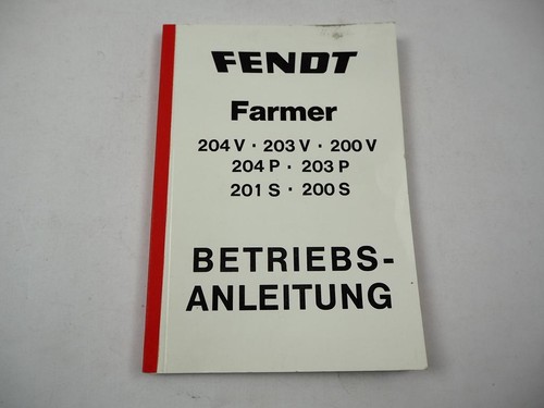 Fendt farmer 200 201 203 - fendt,