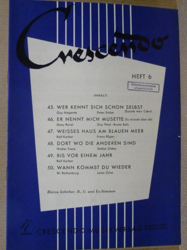 Musiknoten schlager - musiknoten, "